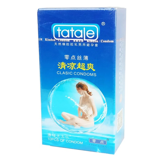 Picture of Tatale Classic Condom For Men 10pcs Pack - Dotted & Ribbed Condom , Plain & Thin Condom