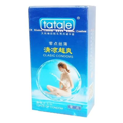 Picture of Tatale Classic Condom For Men 10pcs Pack - Dotted & Ribbed Condom , Plain & Thin Condom