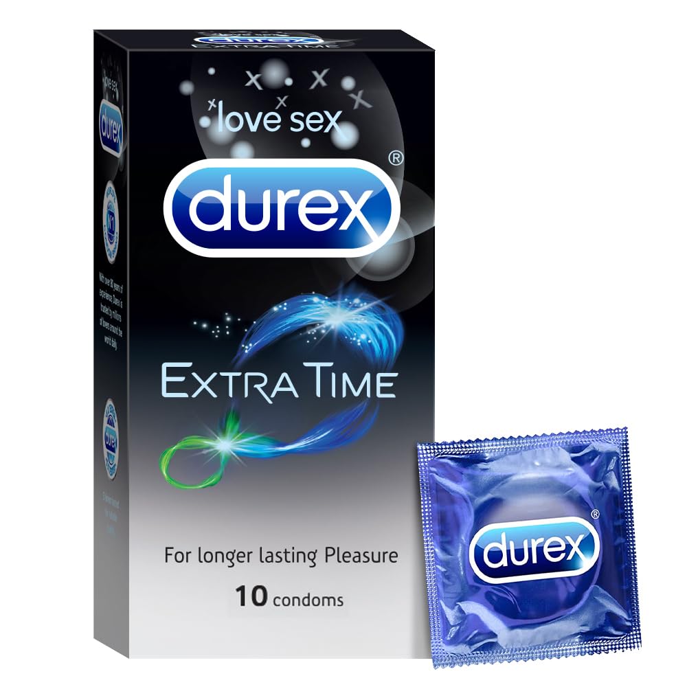 Picture of Durex Extra Time Condom 10pcs Box | Made In India