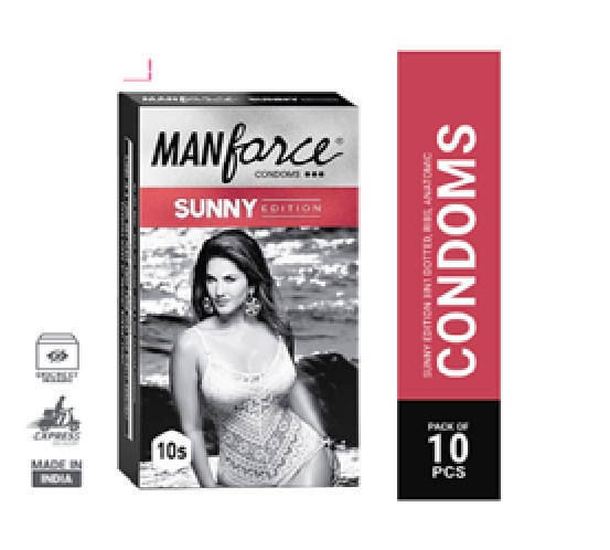 Picture of Manforce - Ribbed & Dotted Sunny Edition Condoms 10pcs