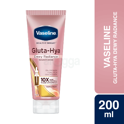 Picture of Vaseline Gluta-Hya Dewy Radiance 200ml Serum-In-Lotion, Boosted With GlutaGlow | India