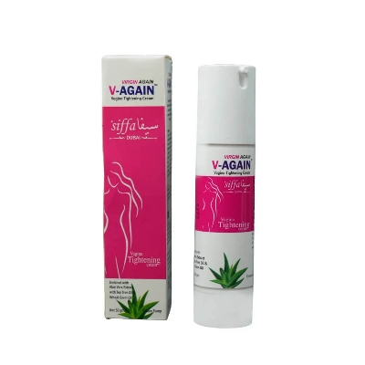 Picture of V-again Vaginal Tightening & Revitalizing Cream with Pump 50gm | International