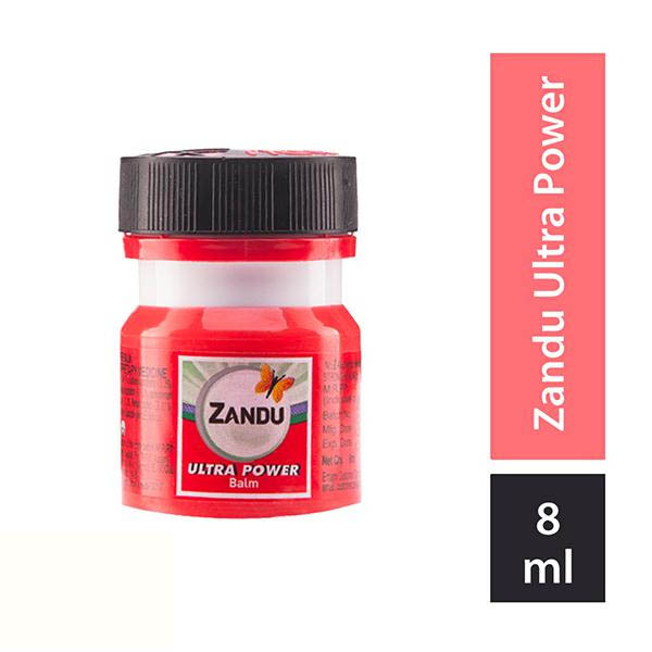 Picture of Zandu Balm Ultra Power Red 8ml | Indian