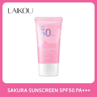 Picture of Laikou Japan Sakura Face Sunscreen SPF50 PA+++ 50gm