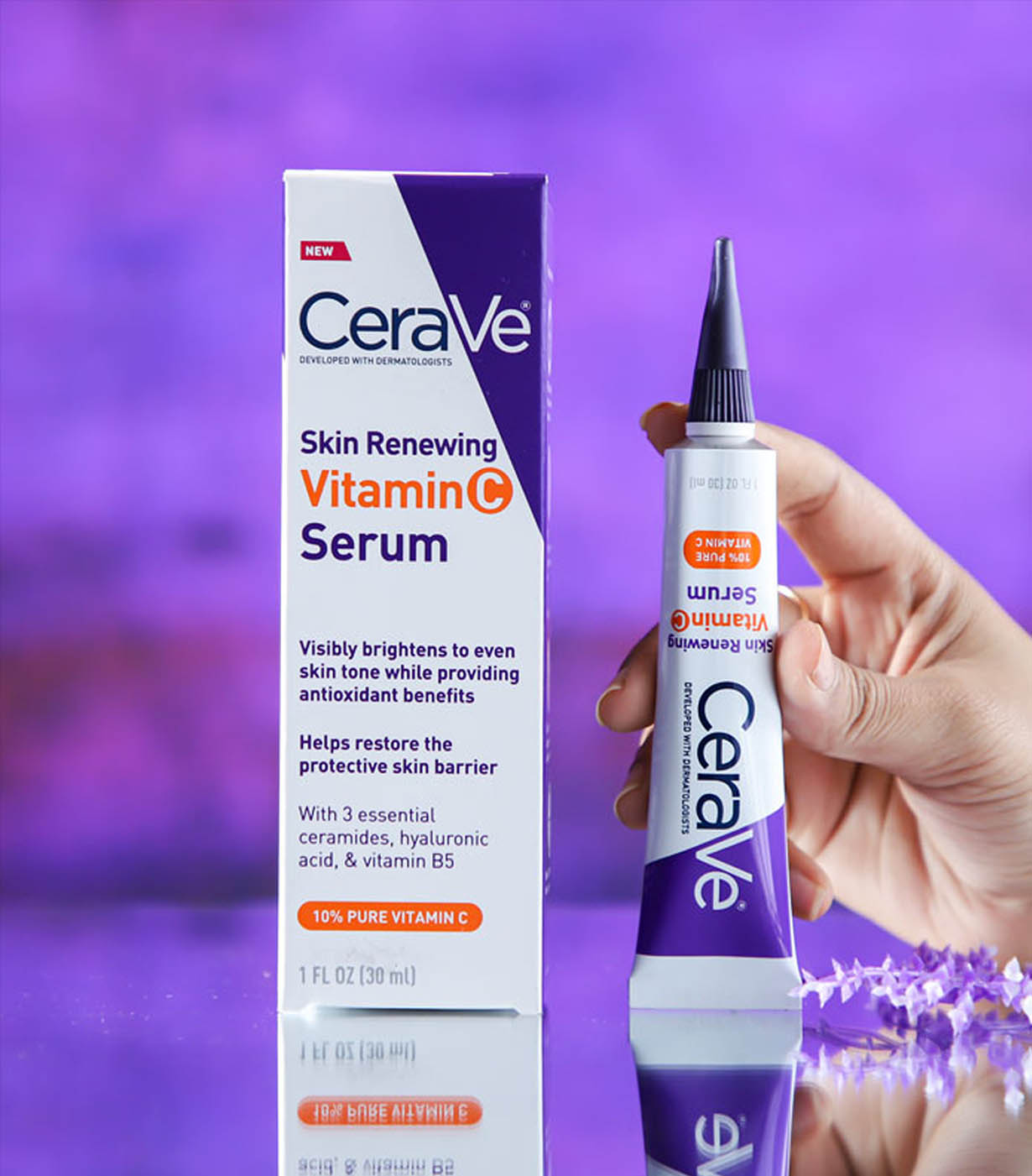 Picture of CeraVe Skin Renewing Vitamin C Serum 30ml