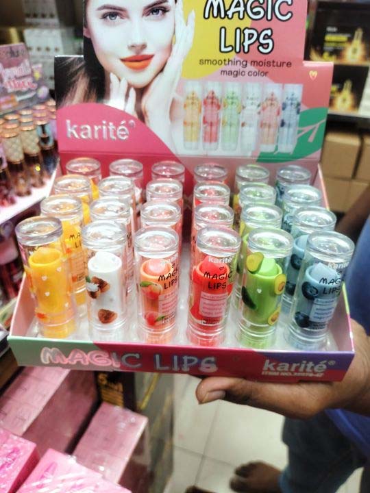 Picture of Karite Magic Lips Smoothing Moisture Magic Colors lipistck  Color pink | Random Flavor