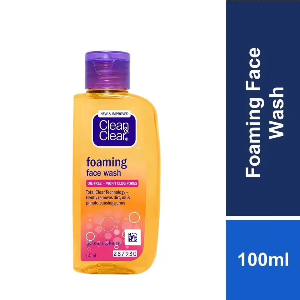 Picture of Clean & Clear Foaming Facial Wash 50ml | 100ml INDIAN