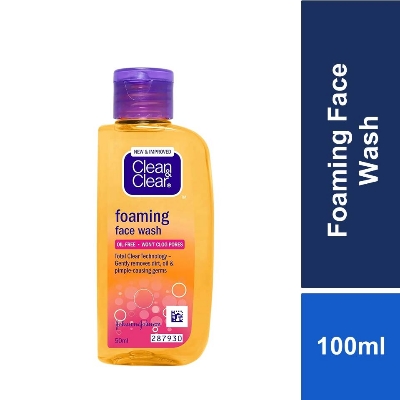 Picture of Clean & Clear Foaming Facial Wash  | 100ml INDIAN