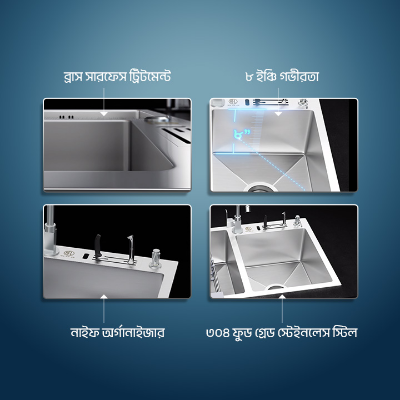 Picture of RFL  DEEP  CRAFTED KITCHEN SINK DELIGHT 32"x18"