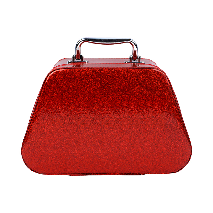 Picture of Big Makeup Box Travel Friendly Makeup Organizer Red