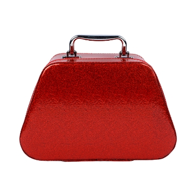 Picture of Big Makeup Box Travel Friendly Makeup Organizer Red