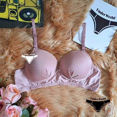 Picture of Wireless Soft Foam Bra for Women - Comfortable Non-Padded Design