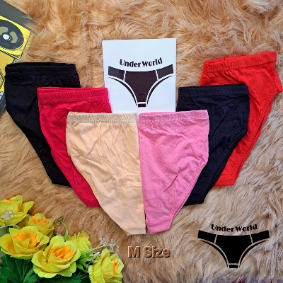 Picture of Multicolor Soft Comfortable Cotton Period Panty for Women and Girls 1 piece