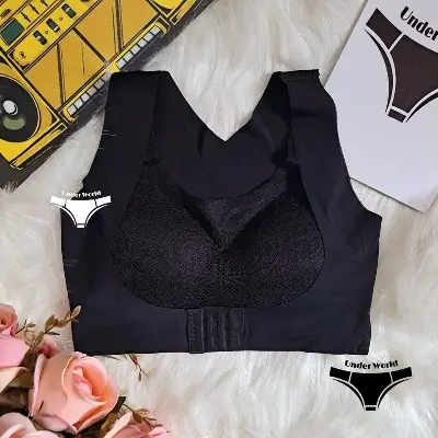 Picture of Imported stylish pad removable comfortable soft Sports Padded Pushup bra for women 1pcs