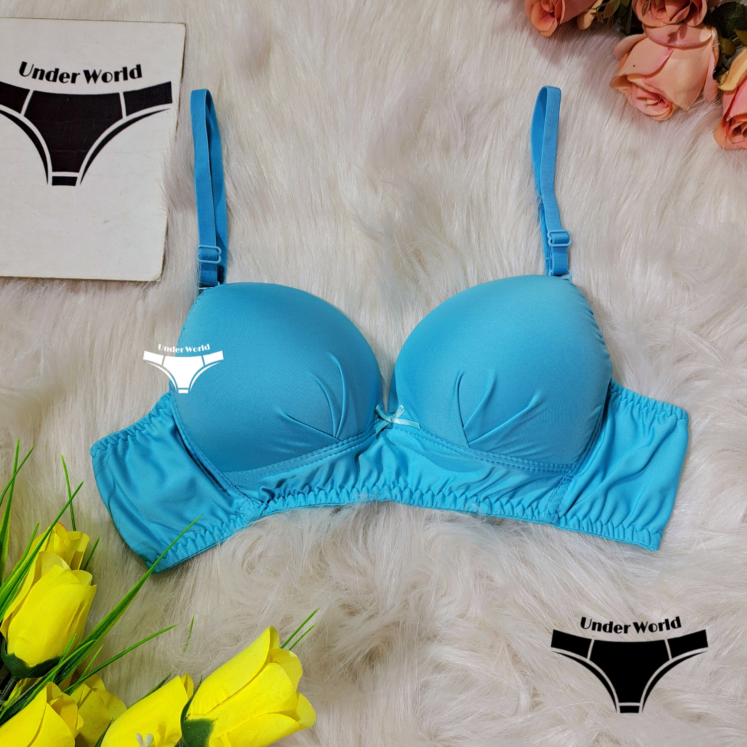 Picture of Wireless Soft Foam Sky Bra for Women - Comfortable Non-Padded Design