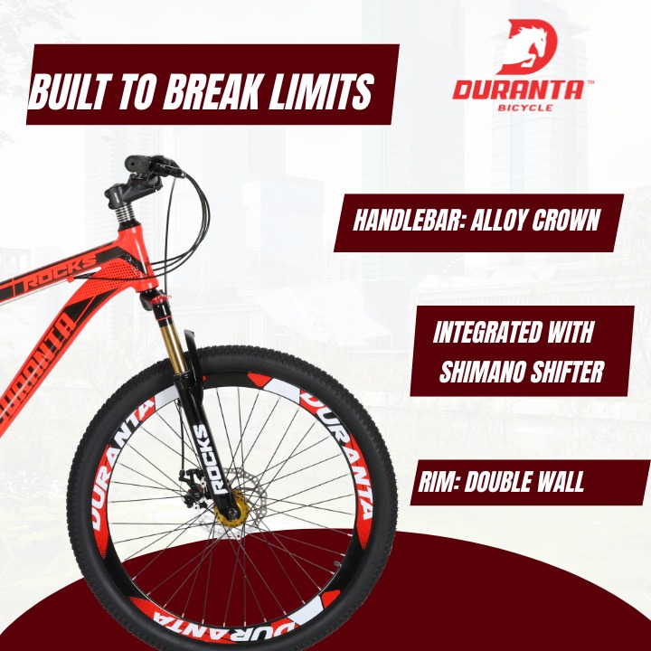 Buy Duranta Alloy 21 Speed Rocks 26" Cycle at Best Price In Bangladesh