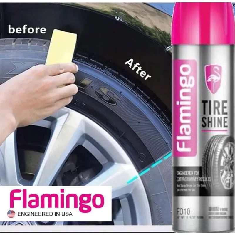 Picture of Flamingo Tire Shine 500ML – Get Your Tires Shining and Protected