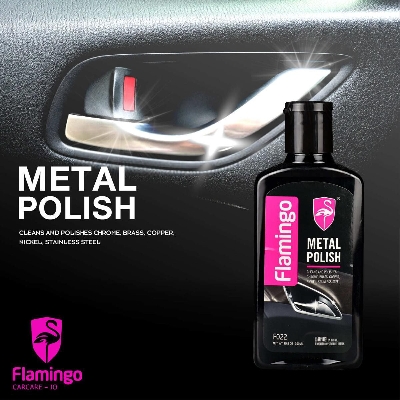 Picture of Flamingo Car Metal Polish Chrome Polishing Wax - 300ml F022