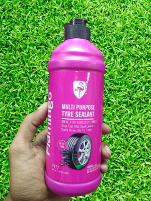 Picture of Flamingo Multi Purpose Tyre Sealant 500ml, Anti Puncture Tire Gel Sealant For Motorcycle & Car