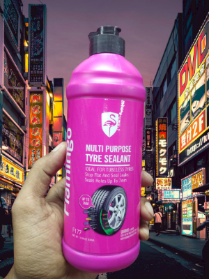 Picture of Flamingo Multi Purpose Tyre Sealant 500ml, Anti Puncture Tire Gel Sealant For Motorcycle & Car