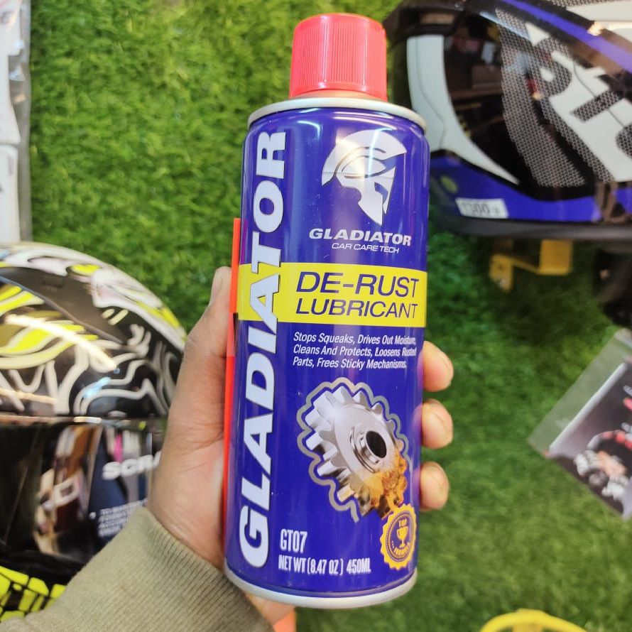 Picture of Gladiator De-Rust Lubricant 450ml, anti rust proof lubricant