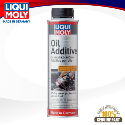 Picture of LIQUI MOLY OIL ADDITIVE MOS2 WERE PROTECTION. SAVES FUEL. 200 ML
