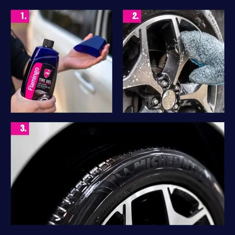Picture of Flamingo Car Tire Gel Box 500ml
