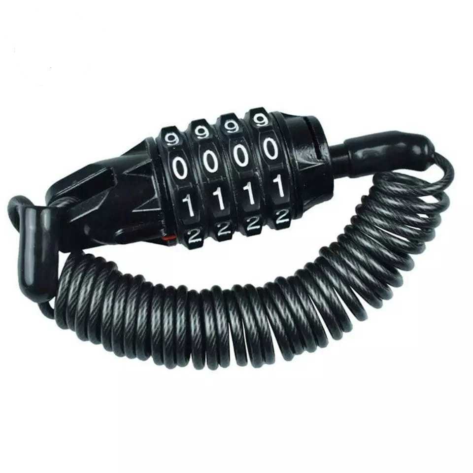 Picture of Helmet Lock 4 Digit Combination password Changeable