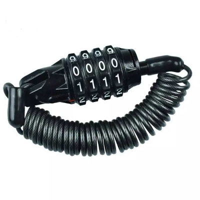 Picture of Helmet Lock 4 Digit Combination password Changeable