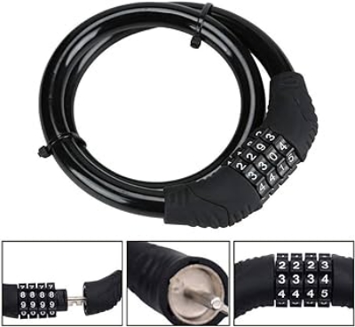 Picture of Advanced inspiring - Unique Make - Helmet Lock 4 Digit Cable Lock Multi Purpus - Innovative Design - To Exprerience Greatness