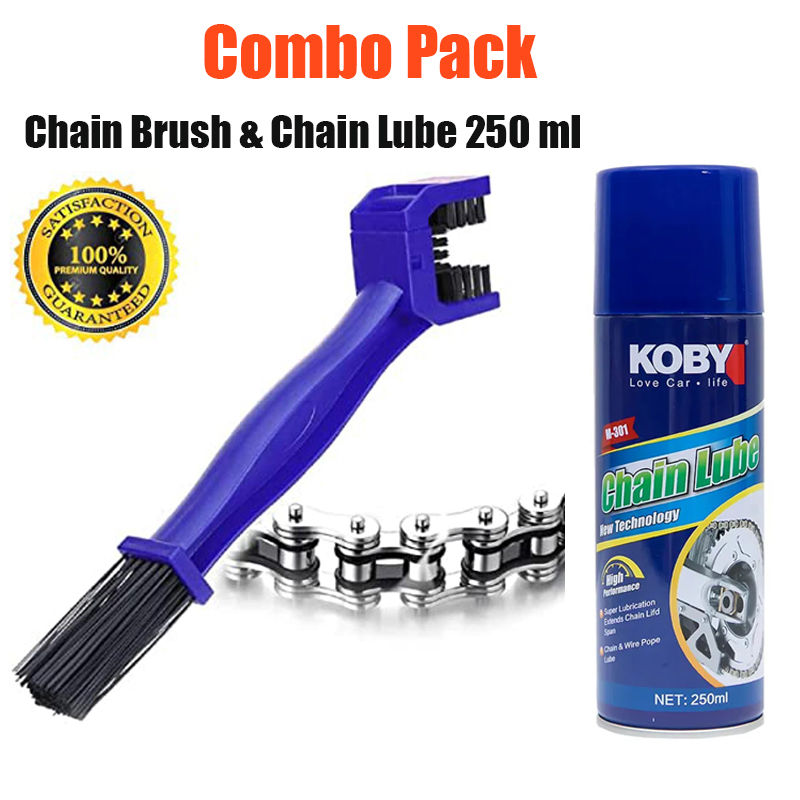 Picture of Koby Chain Brush & Chain Lube 250 ml ( Combo Pack 2 pcs )