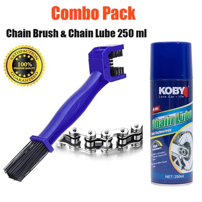 Picture of Koby Chain Brush & Chain Lube 250 ml ( Combo Pack 2 pcs )