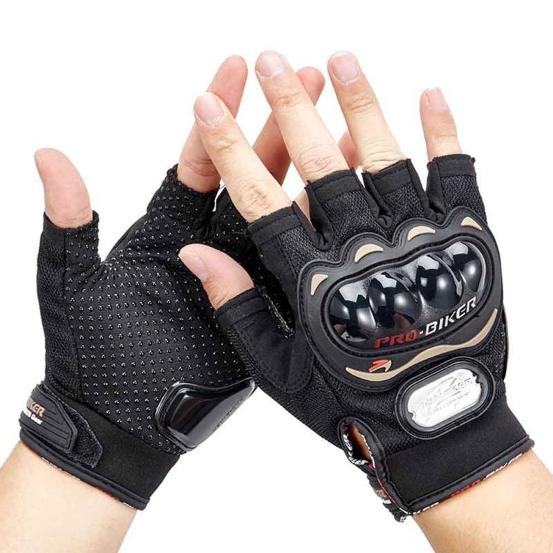 Picture of Pro Biker Half Finger Hand Gloves For biker - Multi Colors