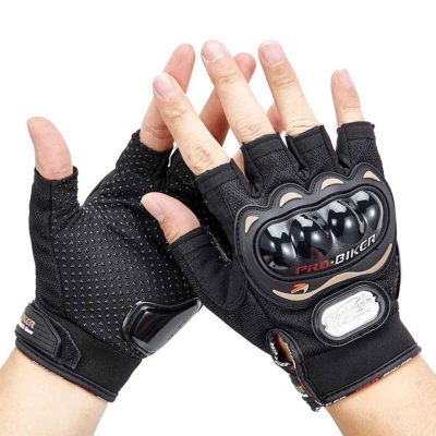 Picture of Pro Biker Half Finger Hand Gloves For biker - Multi Colors