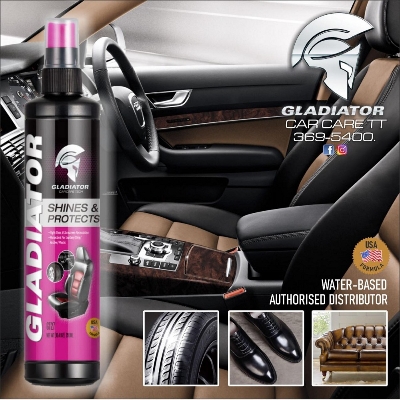 Picture of GLADIATOR SHINES & PROTECTS SPRAY- 295ML