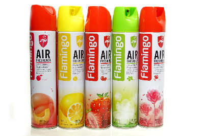 Picture of Flamingo Air Freshener Lemon Fragrance