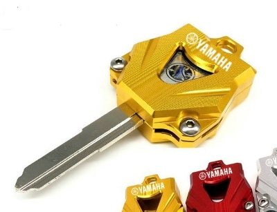 Picture of Yamaha Bike Key Case Holder for Motorcycle. Yamha Key Ring Cover