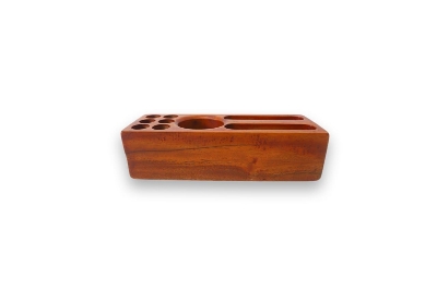 Picture of wooden pen holder