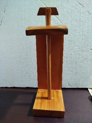 Picture of wooden kitchen tissue holder