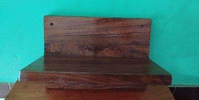 Picture of wooden key holder with self