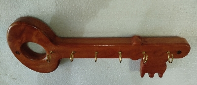 Picture of wooden kee holder 13"inch by 5"inch