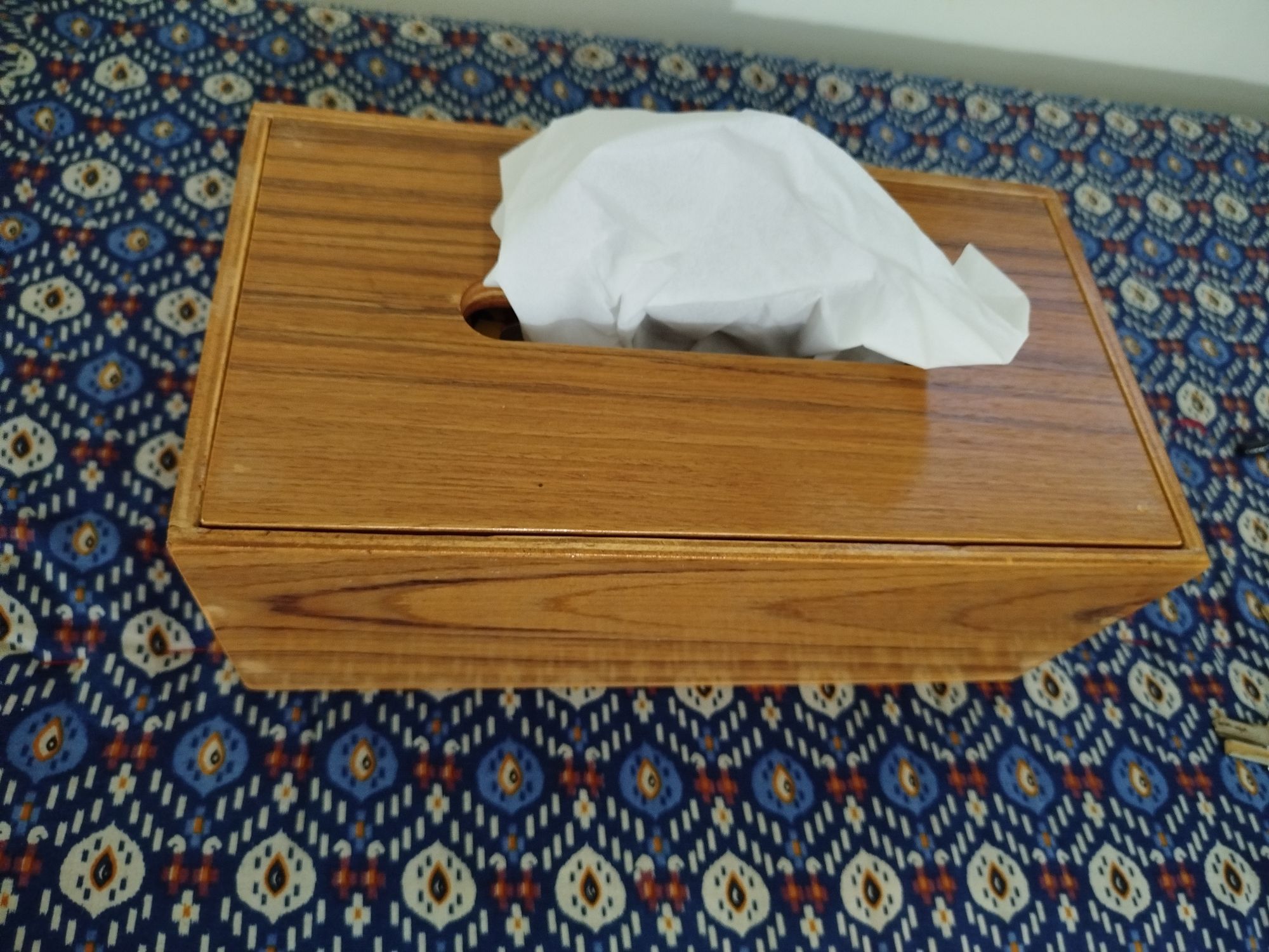 Picture of Modern tissue box made by vernier board