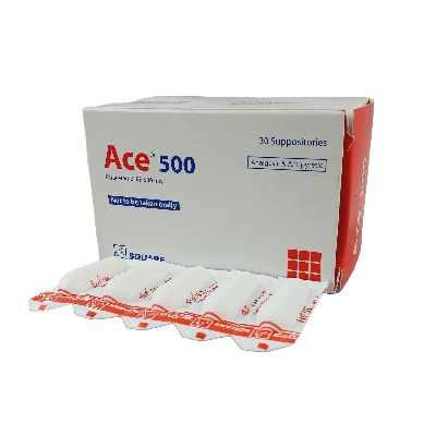 Picture of Ace 500mg Supp.