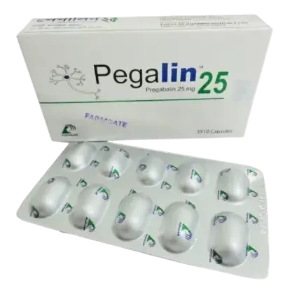 Picture of Pegalin 25mg Capsule