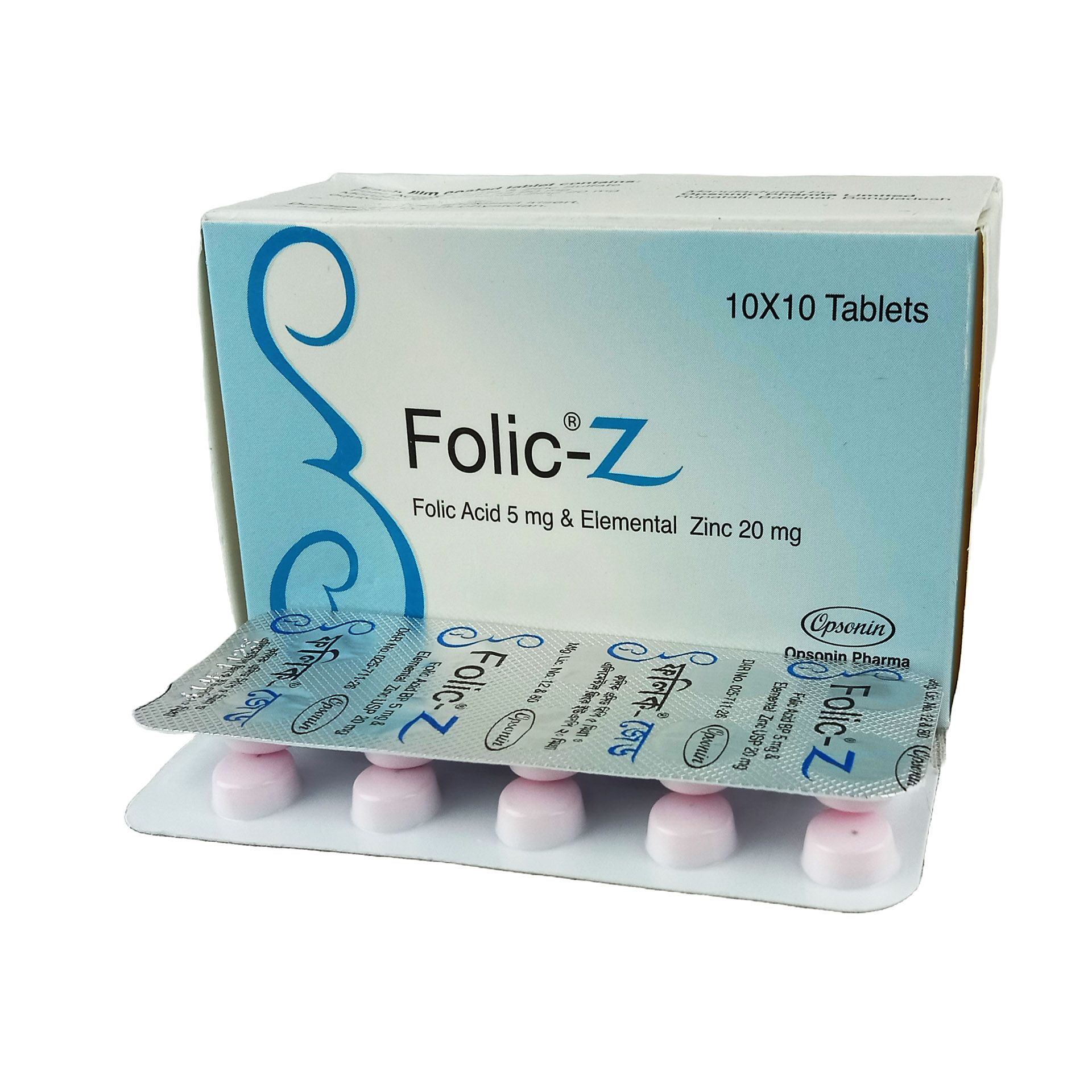 Picture of Folic-Z Tablet