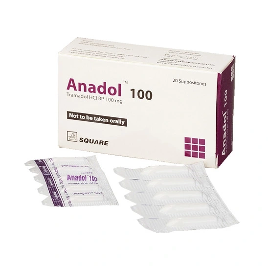 Picture of Anadol 100mg Supp.