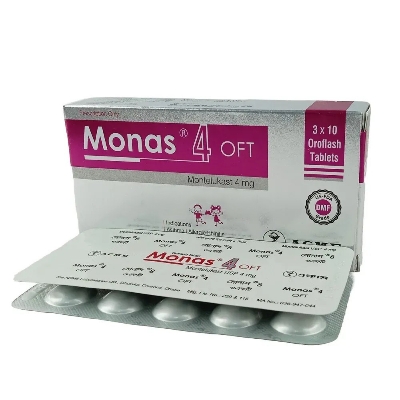 Picture of Monas 4mg OFT Tablet