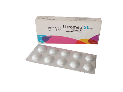 Picture of Utromeg 25mg Tablet