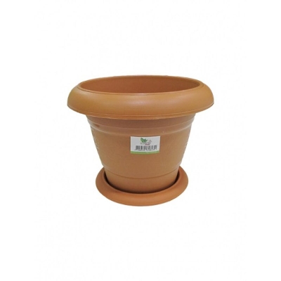 Picture of Bp Plastic 6" inch Eco Plastic Planter With Tray/Flower Tub/Plastic Flower Planter/প্লাষ্টিক টব/ ফুলের টব