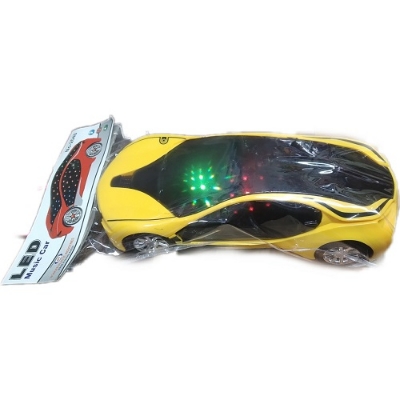 Picture of 3D Light and Music Baby Toy Car/Light Car for Kids/Plastic Baby Toy Car